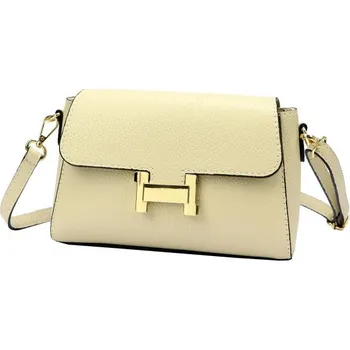 Kabelka Kožená kabelka Luka 20-097 DOLLARO - béžová