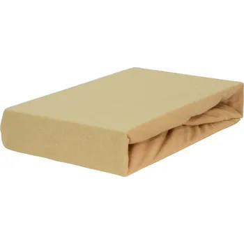 Prostěradlo Jersey prostěradlo LUX s gumkou 120/200 cm - béžová