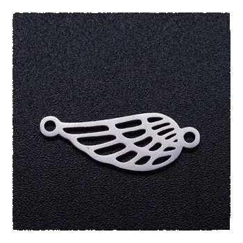 Přívěsek OK1339-ST Ocelový přívěšek - andělské křídlo