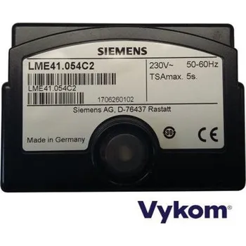 Příslušenství ke kotli Řídící a zapalovací hořáková automatika Siemens LME41.054C2, náhrada za LGD12.05A27