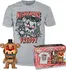 Chlapecké tričko Funko POP! & Tee Box Five Nights at Freddy's tričko s figurkou Nightmare Freddy