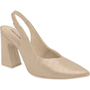 Dámské sandále Piccadilly 749134-4 Dámské sandály na podpatku béžové 39