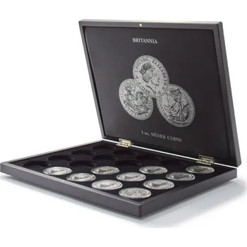 Obal pro sběratelský předmět Etuje pro stříbrné 1 oz mince Britannia (20ks)