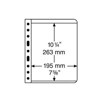 Obal pro sběratelský předmět Listy VARIO 1 kapsa