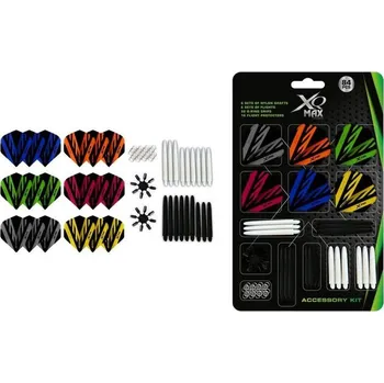Příslušenství pro šipky XQmax 7001370 sada příslušenství k šipkám 84 ks