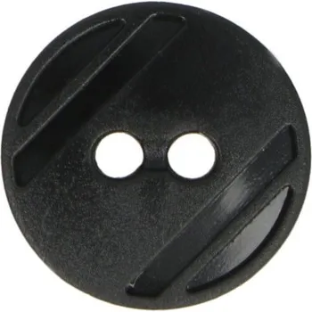 Knoflík Knoflík průměr 15,2 mm, barva Černá (332)