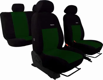 Potah sedadla AutoMega Elegance Dacia Duster II 2018- zelené/černé