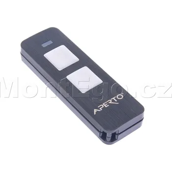 Dálkový ovladač vrat Dálkový ovládač Sommer Pearl Twin Aperto 2-kanálový ovladač pro pohony vrat