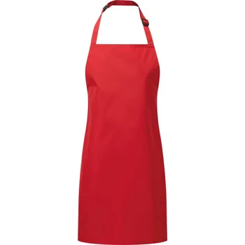 Pláštěnka Premier Workwear Dětská voděodolná zástěra PR145 Red -ca. Pantone 200 48 x 63 cm (7-10 Jahre)
