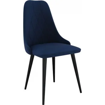 Jídelní židle Čalouněná jídelní židle ST91, Barva: černá, Potah: Magic Velvet 2216 MIRJAN 5903211142253