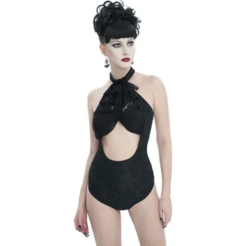 Dámské plavky plavky dámské DEVIL FASHION - Bow Tie Halter - XS-S