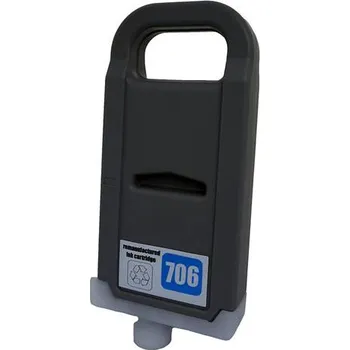VybavKancl Canon PFI-706C - kompatibilní cartridge azurová