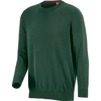 Dámský svetr Pletený svetr práce svetr kulatý výstrih velikost L zelená Strauss Pracovní oblečení