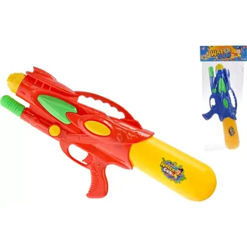 Vodní pistole 48 cm s pumpou 2 barvy v sáčku