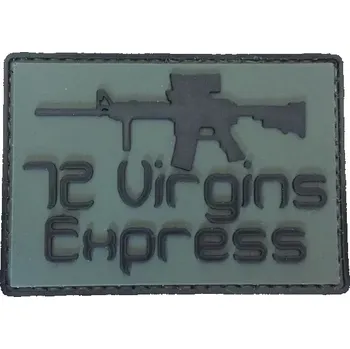 Nášivka WARAGOD nášivka 72 Virgins Express PVC Patch