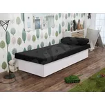 Jednolůžková postel Nikroguta, Úložný prostor: s úložným prostorem, Barva: bílý, Potah: Suedine 24 MIRJAN 5903211098420
