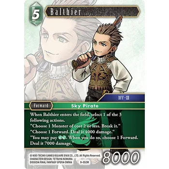 Sběratelská karetní hra Balthier 9-053R - Opus IX Typ karty: Standard