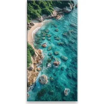 Obraz Obraz na plátně - Opuštěný ostrov - 30x60 cm - CZ výroba