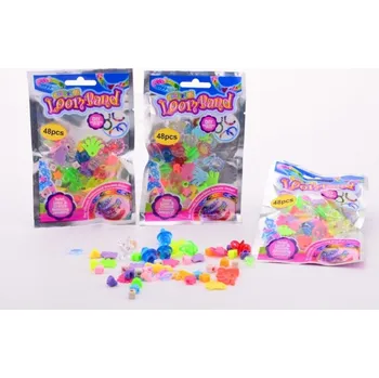 kreativní sada LOOM BAND KREATIVNÍ SADA 48 KS