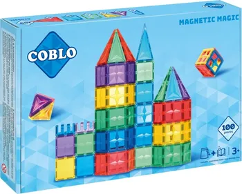 Stavebnice ostatní Coblo Classic magnetická stavebnice 100 dílů
