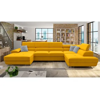 Sedací souprava Rohová sedací souprava Alvin Bis Premium, Potah: Venus Velvet 2916 + Venus Velvet 2916 + Miu 2059, Strana: pravá MIRJAN 5903211092800