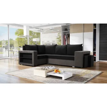 Nábytek Rozkládací sedačka s úložným prostorem Fonite, Potah: Mikrofaza 0027 + Mikrofaza 0015, Strana: levá MIRJAN 5903211052774