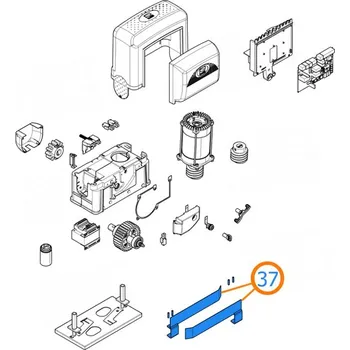 Pohon brány Came 119RIY078 pár koncovek pro BK-2200, BK-2200T, BY-3500