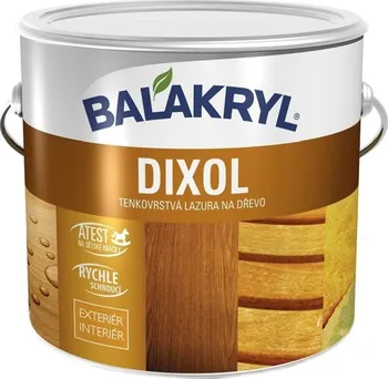 Lak na dřevo Balakryl Dixol 2,5 kg