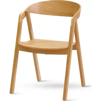 Jídelní židle Guru stohovatelná židle z dubového masivu (Kvalitní dubové křeslo )