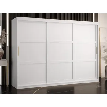 Šatní skříň Terospito 1 250, Barva: bílá MIRJAN 5903211199776