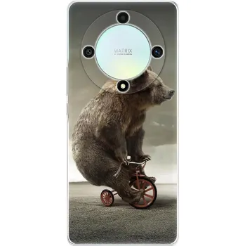 Pouzdro na mobilní telefon Silikonové pouzdro iSaprio - Honor Magic5 Lite 5G - Bear 01 (Odolný silikonový kryt, obal, pouzdro iSaprio - Honor Magic5 Lite 5G - Bear 01 - skvělá ochrana a pružnost, stylový UV potisk, lehkost, tiskne se v České republice)