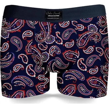 Boxerky Komfortní boxerky pro muže John Frank, Tm. modrá M i321_76442-449885