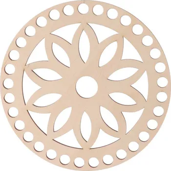 Úložný box Dřevěné víko na košík - gerbera Zvolte variantu: 40 cm