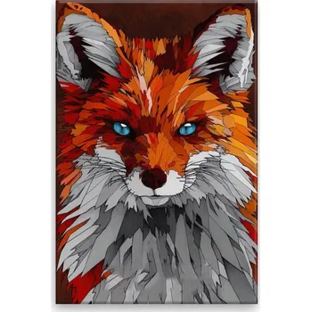 Obraz Obraz na plátně - Liška při lovu - 40x60 cm - CZ výroba