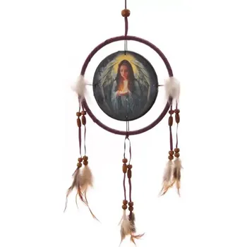 Lapač snů Lapač snů Anděl fialový 16 cm