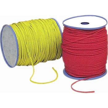 Lano BasicNature Polypropylenové lano 4 mm, 200 m žluté