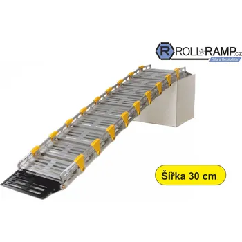 Nakládací rampa pro vozidlo Roll-a-Ramp Roll-A-Ramp, Rampa šířka 30 cm Délka (cm): 122 cm