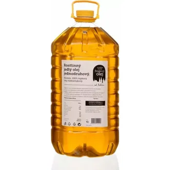 Rostlinný olej Řepkový olej pro koně lisovaný za studena 10 l