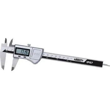 Posuvné měřítko INSIZE 1115-200 digitální posuvné měřítko vodotěsné 0-200mm / 0-8" (IP67) 1115-200