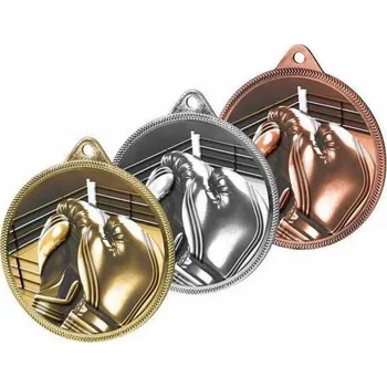 Poháry Bauer Kovová medaile MDLR001M28 | Bojová umění