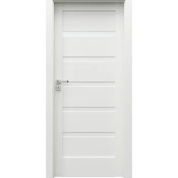 Interiérové dveře Porta Doors Interiérové dveře se zárubněmi Verte Home H1 Dekor: wenge bílá, Šířka - orientace: 90 cm - levé