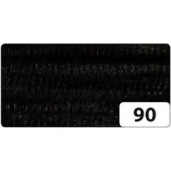Příslušenství pro plot Plyšový drát 8 mm x 50 cm - černá