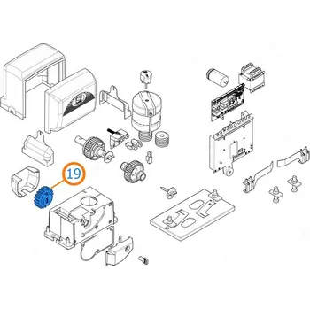 Pohon brány Came 119RIY010 modul pastorku 4 pro řadu BX
