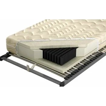 Matrace ImportWorld Taštičková matrace Thad X5 LXI 200x200cm (Potah: Silver Active)