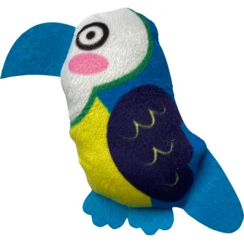 Hračka pro kočku Hračka pro kočky CAT CIRCUS tukan - modrá