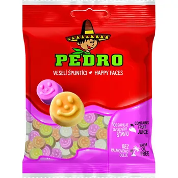 Cukrovinka Pedro Veselí špuntíci 80 g