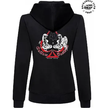 Dámská mikina Dámská mikina Outlaw Bastards Heaven &amp; Hell Hoodie Zipper - velikost S