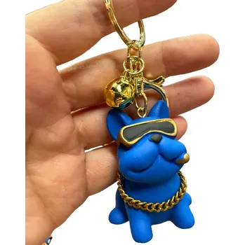 Přívěsek Pes 5 cm Barva: Modrý