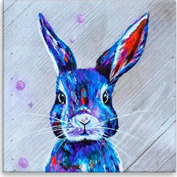 Obraz Obraz na plátně - Králíček Petr - 40x40 cm - CZ výroba