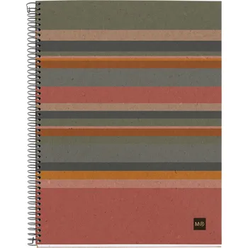 Blok Miquelrius poznámkový blok ECOLINES, A5, 80 g, karton, 120 listů, linka